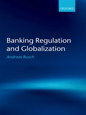cover image of Banking Regulation and Globalization